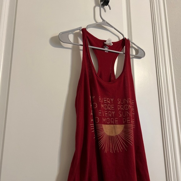 May Every Sunrise Hold More Promise Sunset Hold More Peace Women's T-Shirt, M/L - Picture 5 of 8